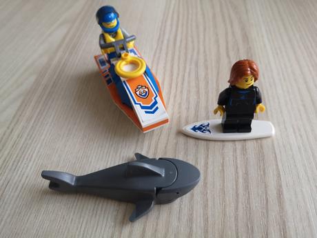 Lego city 60011 záchrana surfera,