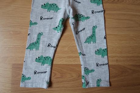 Chlapčenské tenké legíny h&m 80 (0,5-1 rok) - top, h&m,80