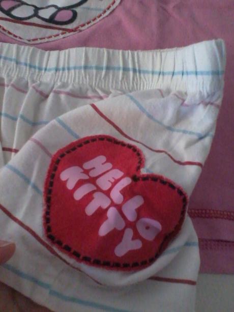 Pyžama hellou kitty 128-, 134