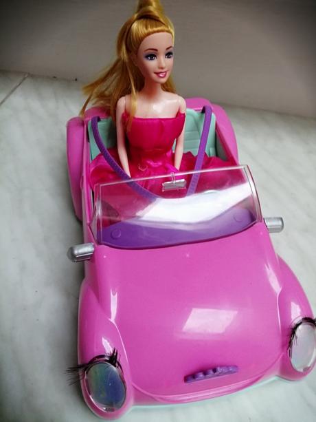Barbie autíčko s barbie, 