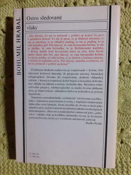 Ostro sledované vlaky, 