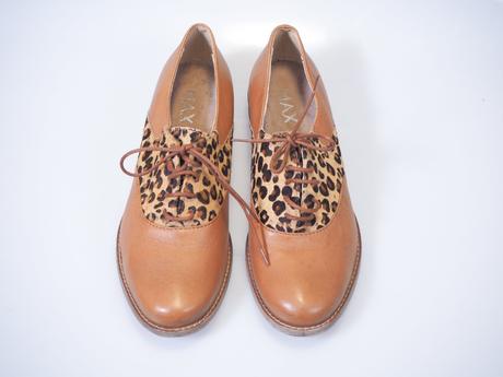 Kvalitné kožené oxfortky max, 37