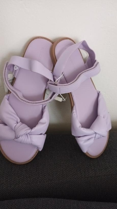 Fialové sandálky, reserved,36