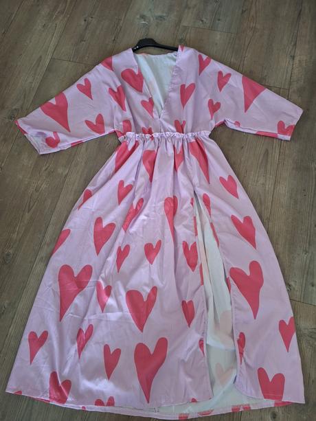 Letne maxi saty heart,