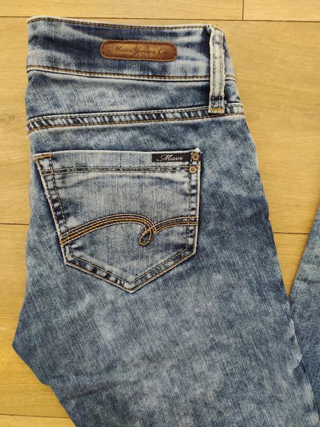 Značkové rifle mavi veľkosť 25/34, xs