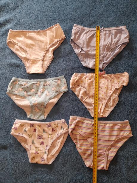 Dievčenské nohavičky 6 ks, 104