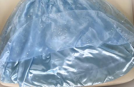 Novy 122/128 kostym popoluška, cinderella,7-8 r., 