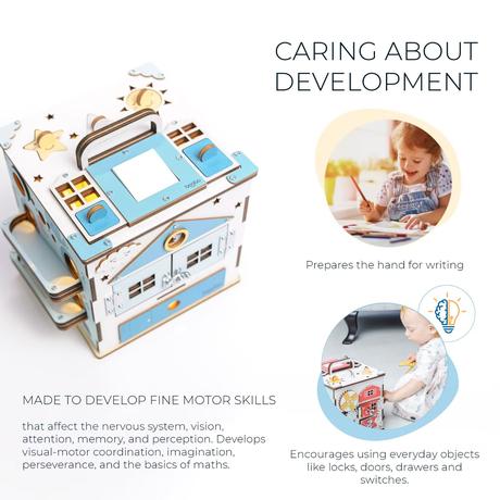 Montessori hracia kocka boobo, 