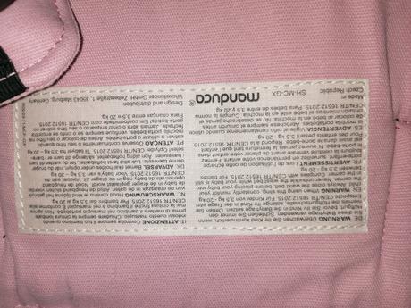 Ergonomický detský nosič manduca pure cotton rose, manduca