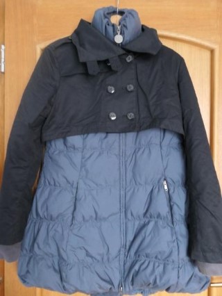 Patrizia pepe original luxusna dlhsia bunda m, m