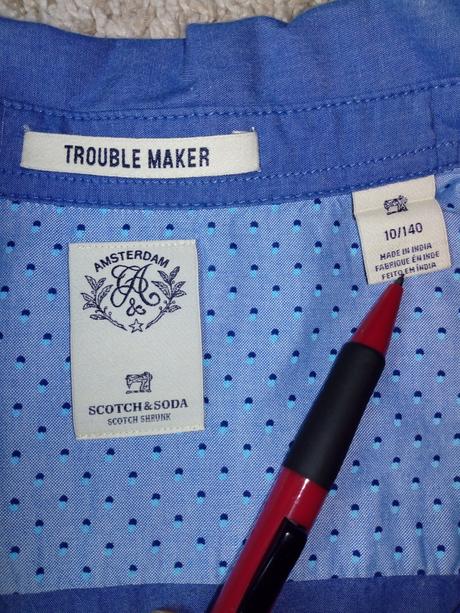 Košeľa zn. scotch&soda č. 140, 140
