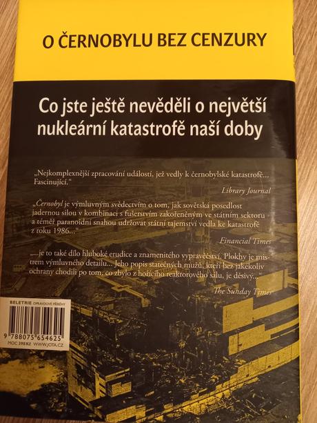 Kniha  černobyl, 