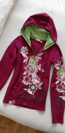 Kvetinová mikina roxy, roxy,s