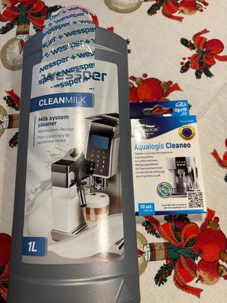 Prípravky na čistenie kávovaru, 