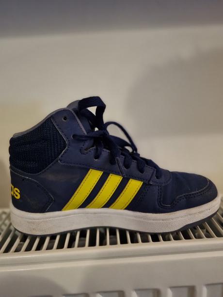 Členkové tenisky adidas hoops mid, adidas,32