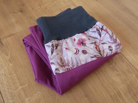 Zateplené softshellové nohavice unuo 122/128, unuo,122