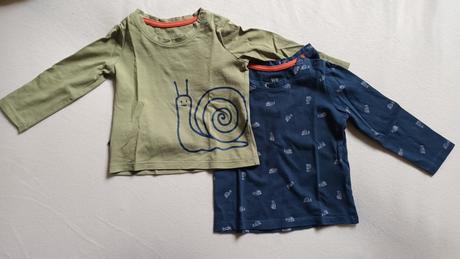 Tričká s dlhým rukávom, tchibo,80