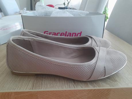 Takmer nové moderné balerinky z deichmann, v.39, graceland,39