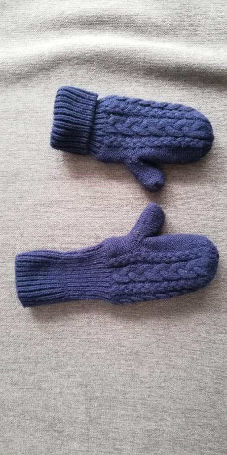 Zateplené rukavice, h&m,74