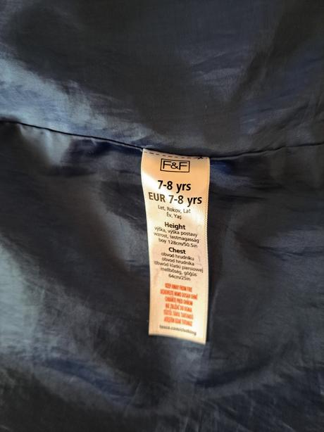 Tenká bunda, f&f,128
