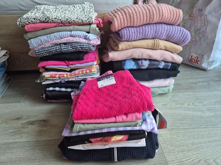 Balik dievčenskeho oblečenia 134/140(8-10rokov), 122–134