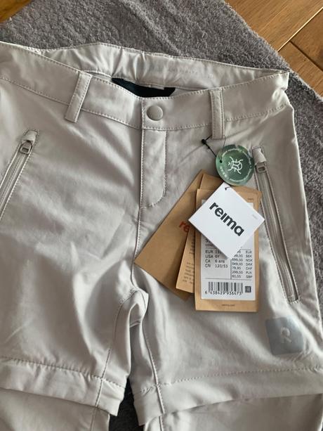 Reima virrat outdoorové nohavice, šortky s protihm, reima,116 / 122