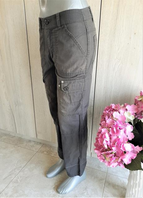 Tmavohnedé nohavice-152, f&f,152