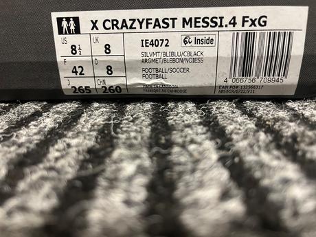 Kopačky messi, adidas,42