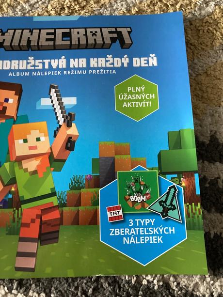 Minecraft album dobrodružstvá na každý deň, 
