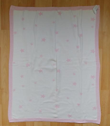 Ruzova hviezdickova deka mamas & papas, 