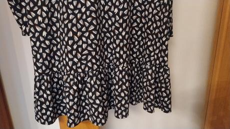 Cierne vzorovane saty cortefiel xl, xl