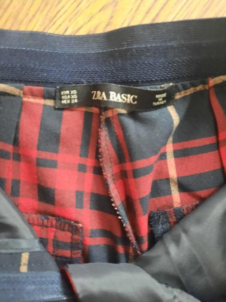 Karovane nohavice zn.zara, zara,xs