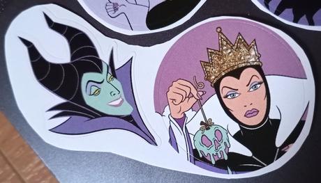 Nálepky - disney villains, 