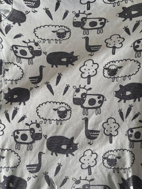 Zhanam bodicko - dupacky s touto potlačou, 74