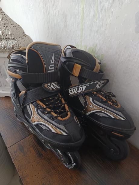 Detské kolieskové korčule, sulov