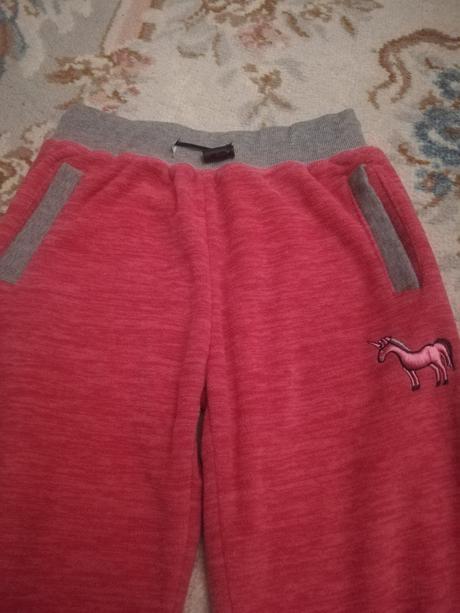 Zateplené nohavice, 128