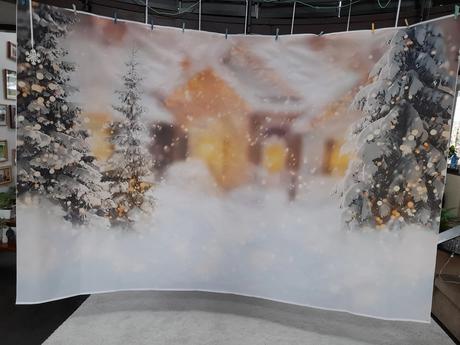 Pozadie na vianocne fotenie, 