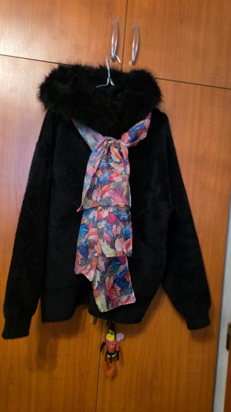 Alpaka damska čierna, mohito