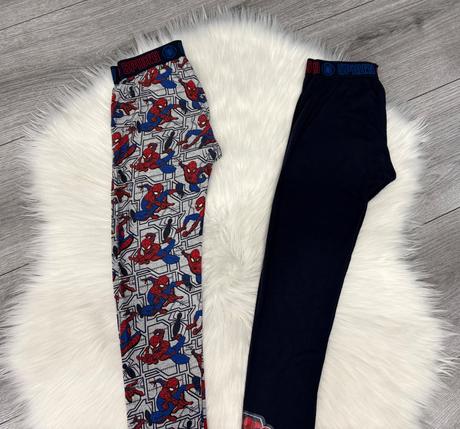 2x spiderman spodné legíny veľ. 122/128, c&a,128