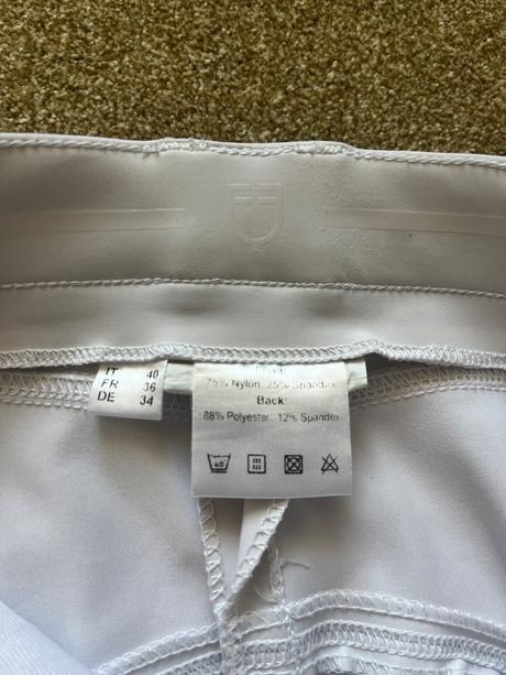 Rajtky biele pretekove vel s, s