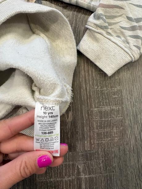 Next damska mikina na 10 rokov, next,140