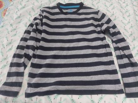 Tricko-pruzky cierne, pepperts,122