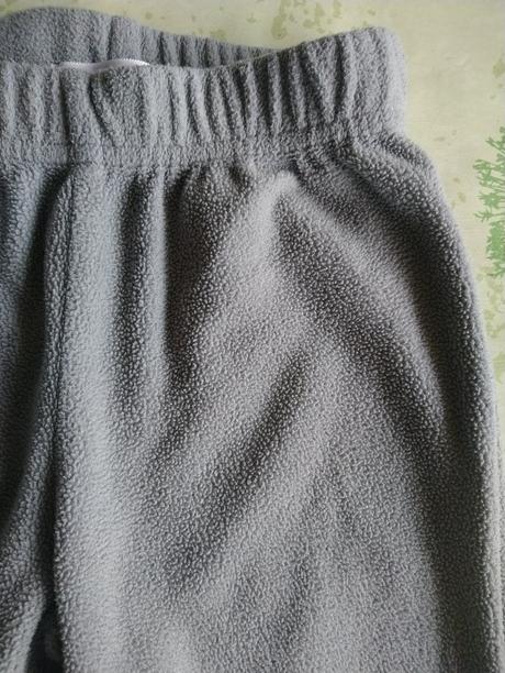 Detské fleesové sivé tepláky, baby, baby,92