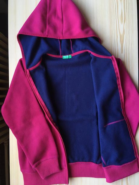 Flísová mikina benetton veľ. 140, benetton,140