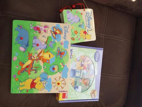 Drevene kocky, puzzle, 