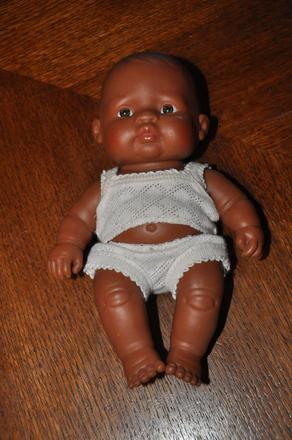 Bábika černoško 20 cm, 