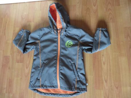 Prechodná zateplená softshellová bunda - veľ. 128, 128