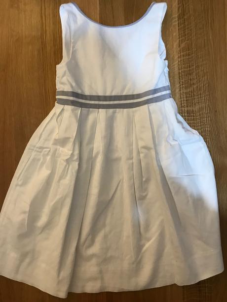 Jacadi šaty biele bavlnené, jacadi,128