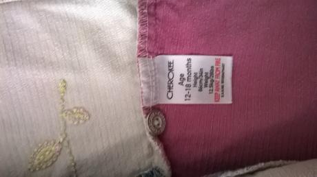 Mencestrovo-riflove saty c. 86 (12-18 mesiacov), cherokee,86