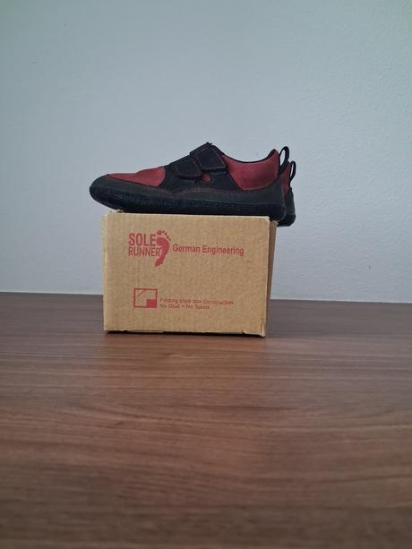 Sole runnel č.28 barefoot 3x obuté, sole runner,28